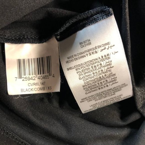 BCBG - Black Mesh Dress - Size XS - Picture 4 of 5